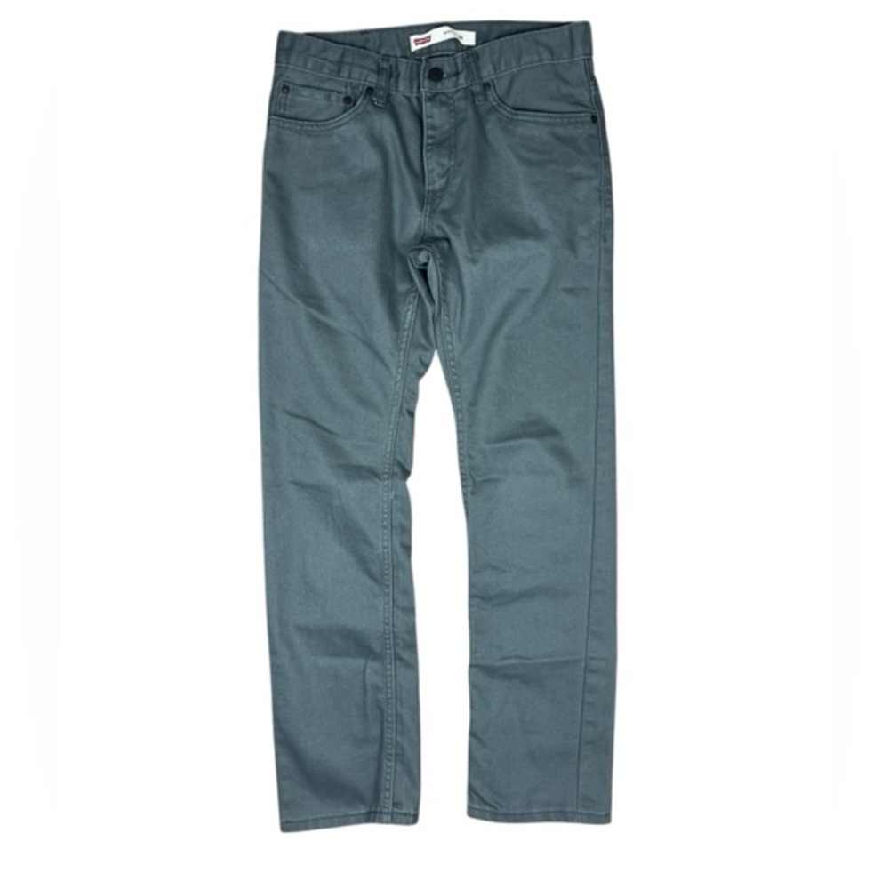 Levi's 511 Slim Jeans Boys Size 16R 28x28‎ Dark Gray Denim Excellent! - Picture 2 of 14